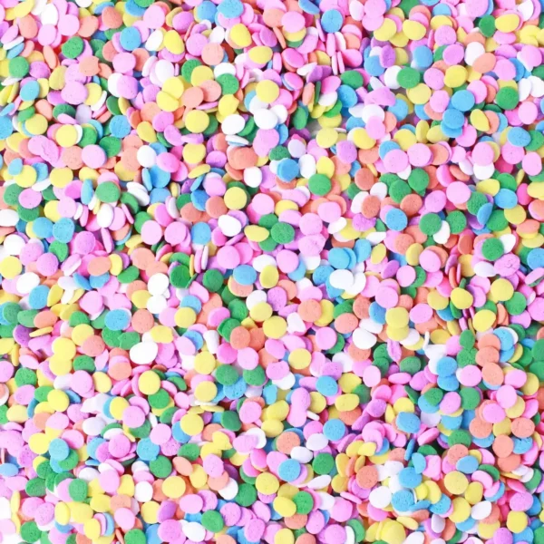 pastel confetti