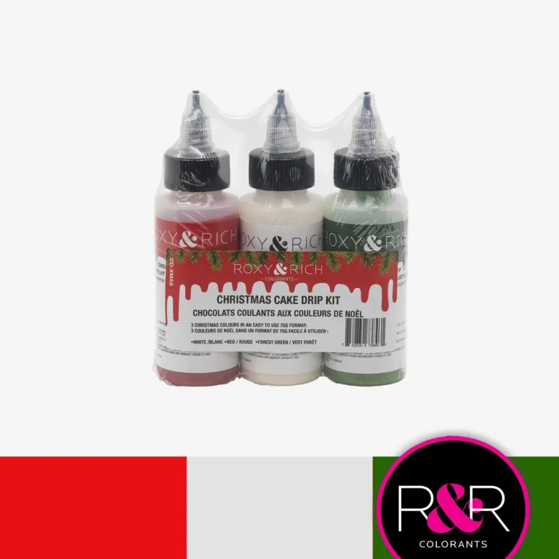 Drip Cake Natal Roxy&Amp;Amp;Rich Pack 3 Cores Distintas