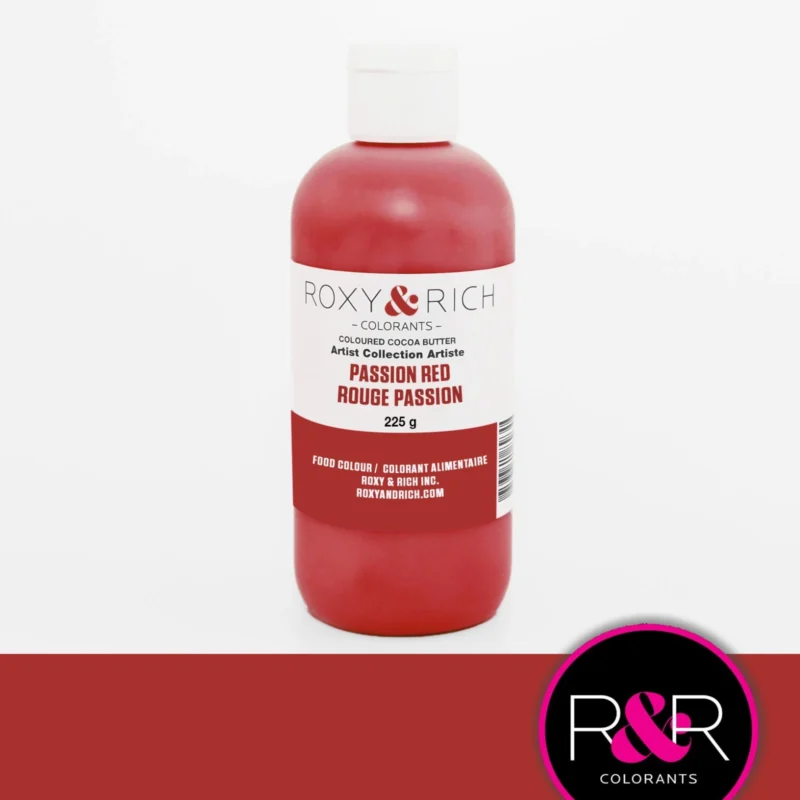 Embalagem Corante Manteiga De Cacau Passion Red 315 Gr