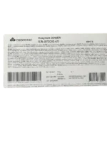 chocolate sucedaneo branco easymelt dower rótulo